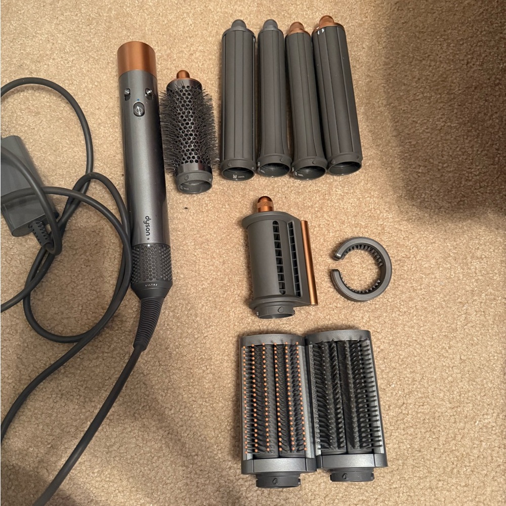 Dyson Multi-Styler Set in Gray and Copper Accents